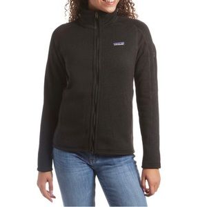 Patagonia Better sweater (full zip, black, size small)